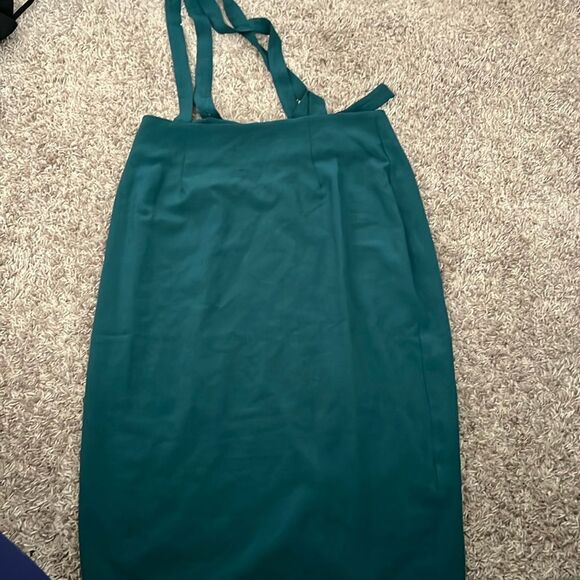 Pencil skirt with straps - Picture 1 of 2